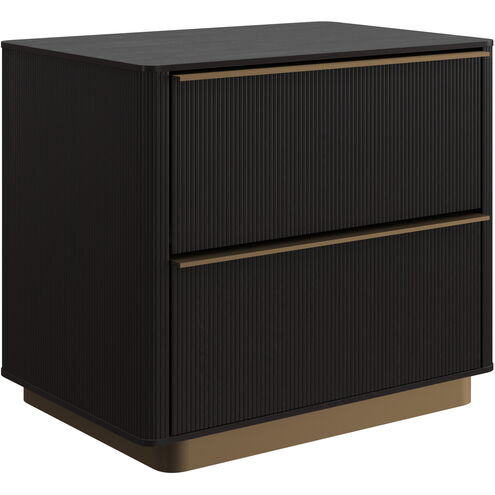 Kalla 28 X 24.25 inch Charcoal Night Stand
